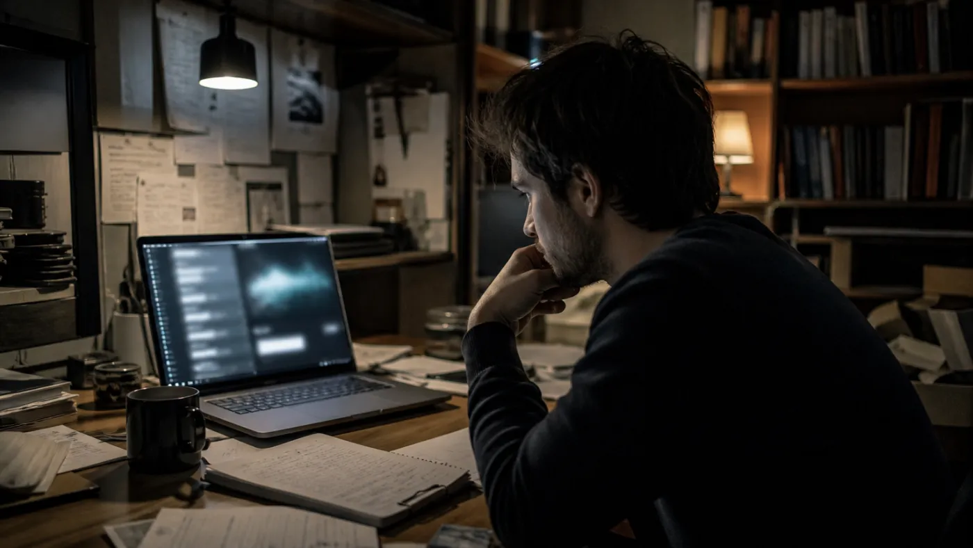 user interacting with Tor hidden service directory